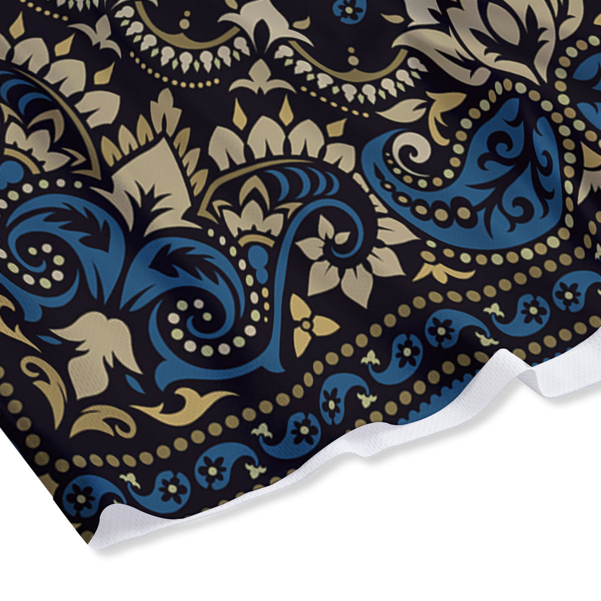 Hieroglyphs And Gods Egyptian Print Mesh Shorts