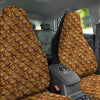 Gold Dragons Skin 3D Print Pattern Car Seat Covers-grizzshop