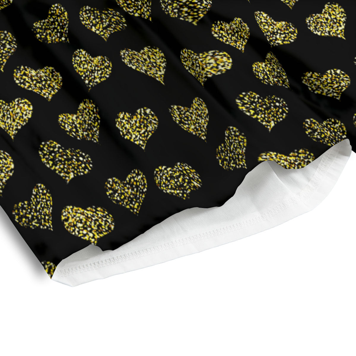 Hipster Frog Print Pattern Men's Athletic Shorts