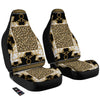 Golden Baroque And Leopard Print Car Seat Covers-grizzshop