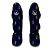 Golden Bug Pattern Print Muay Thai Shin Guards-grizzshop