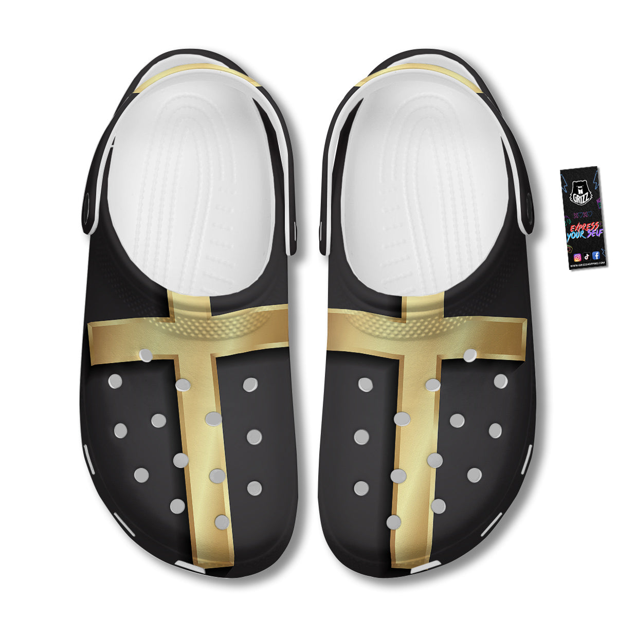 Golden Cross Classic Print Clog-grizzshop
