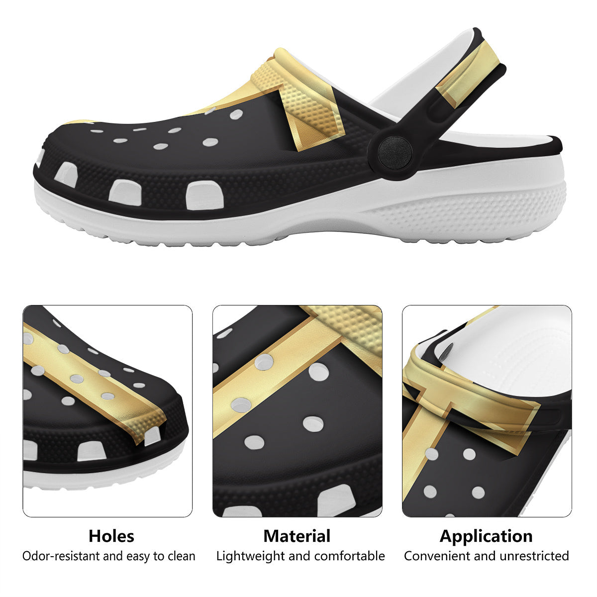 Golden Cross Classic Print Clog-grizzshop