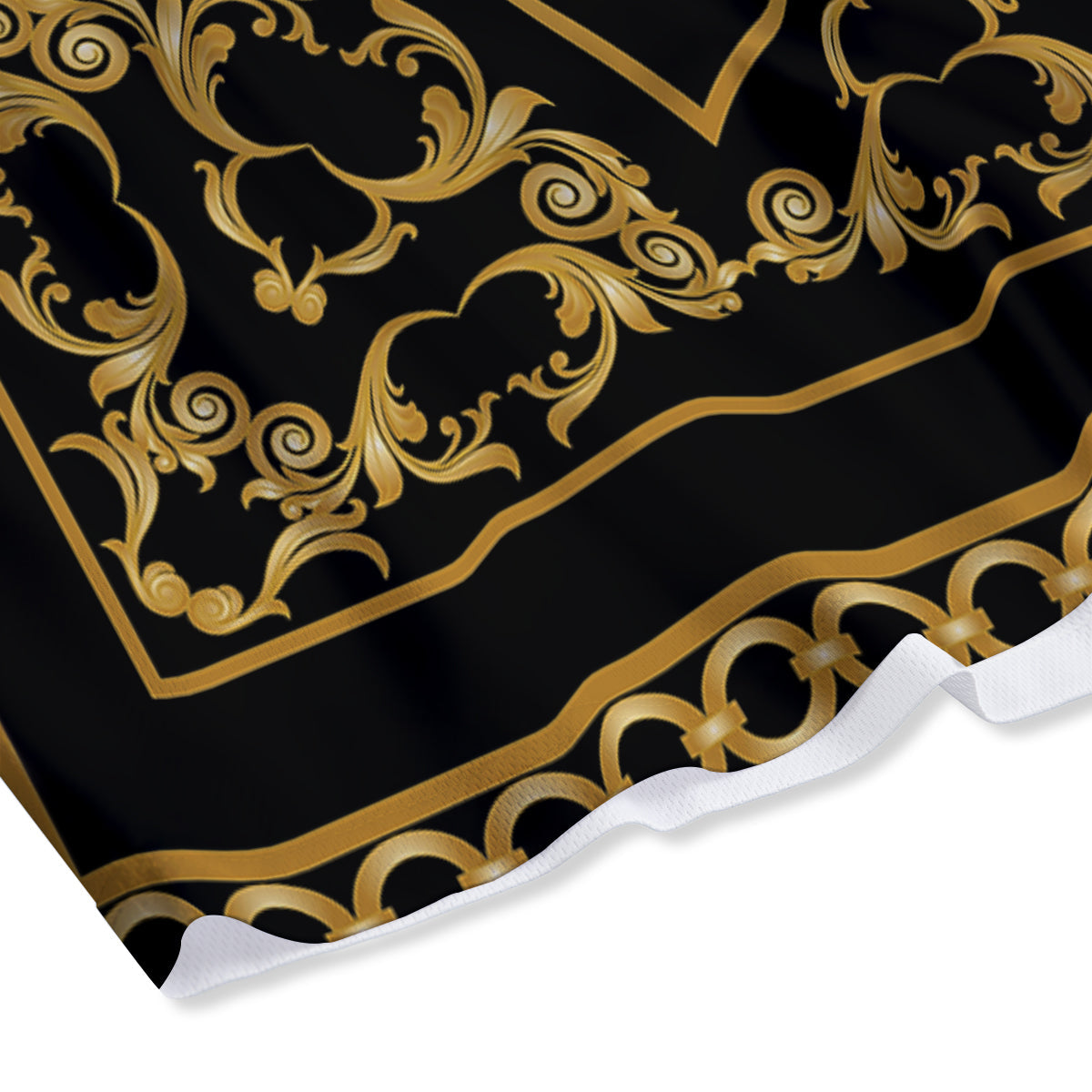 Knot Fire Celtic Print Mesh Shorts