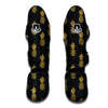 Golden Pineapple Print Muay Thai Shin Guards-grizzshop