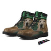 Golden Retriever Patrick's Day Print Boots-grizzshop