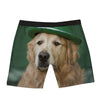 Golden Retriever Patrick's Day Print Boxer Briefs-grizzshop