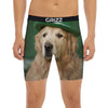 Golden Retriever Patrick's Day Print Boxer Briefs-grizzshop