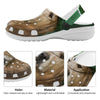 Golden Retriever Patrick's Day Print Clog-grizzshop