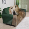 Golden Retriever Patrick's Day Print Sofa Cover-grizzshop