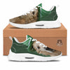 Golden Retriever Patrick's Day Print Tennis Shoes-grizzshop