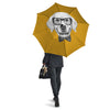 Golden Retriever With Glasses Print Umbrella-grizzshop