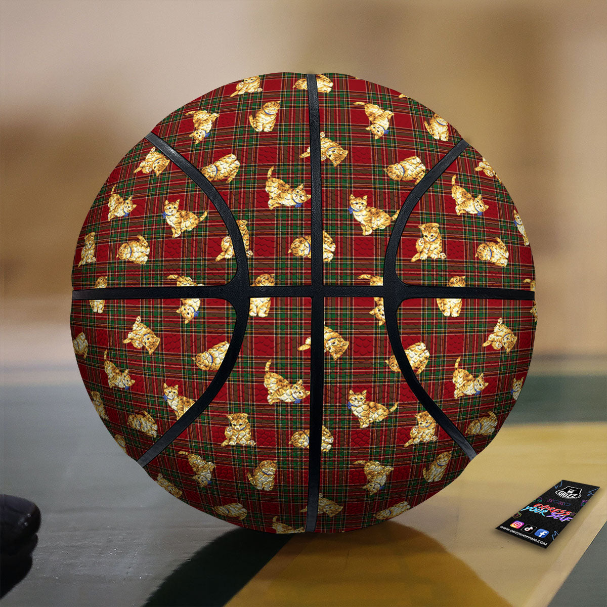 Hive Honey Bee Print Pattern Basketball