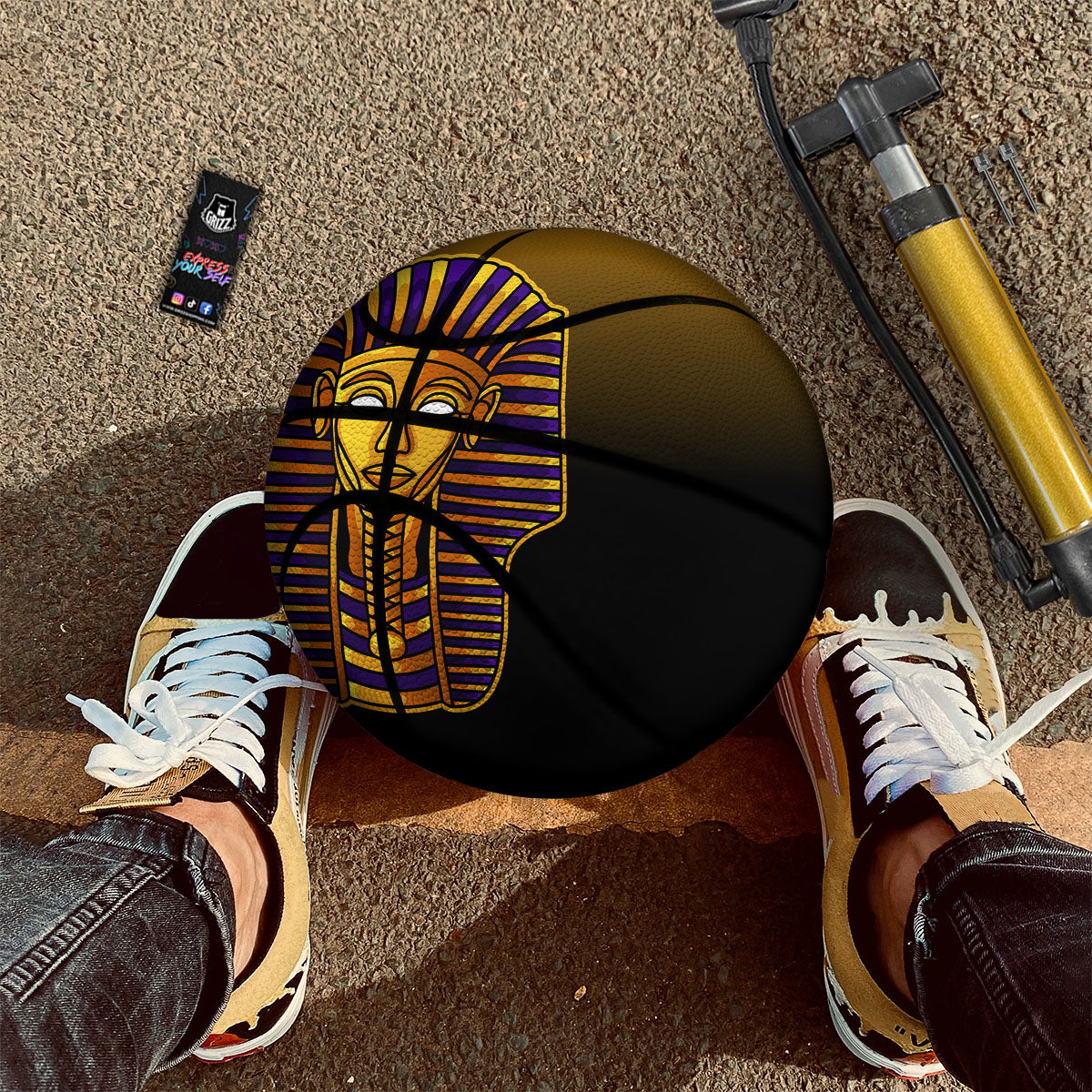 Hive Honey Bee Print Basketball