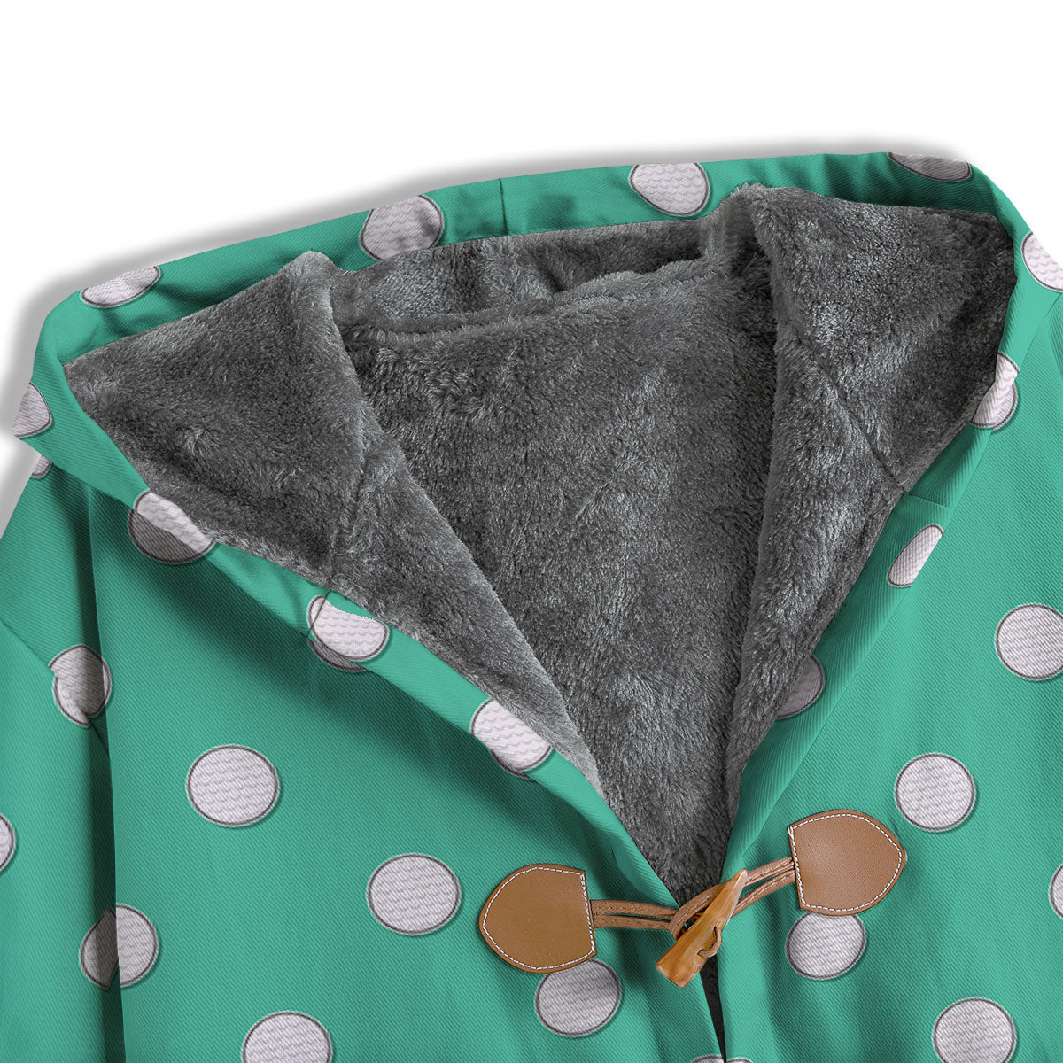 Golf Ball Print Pattern Men's Windbreaker Jacket-grizzshop