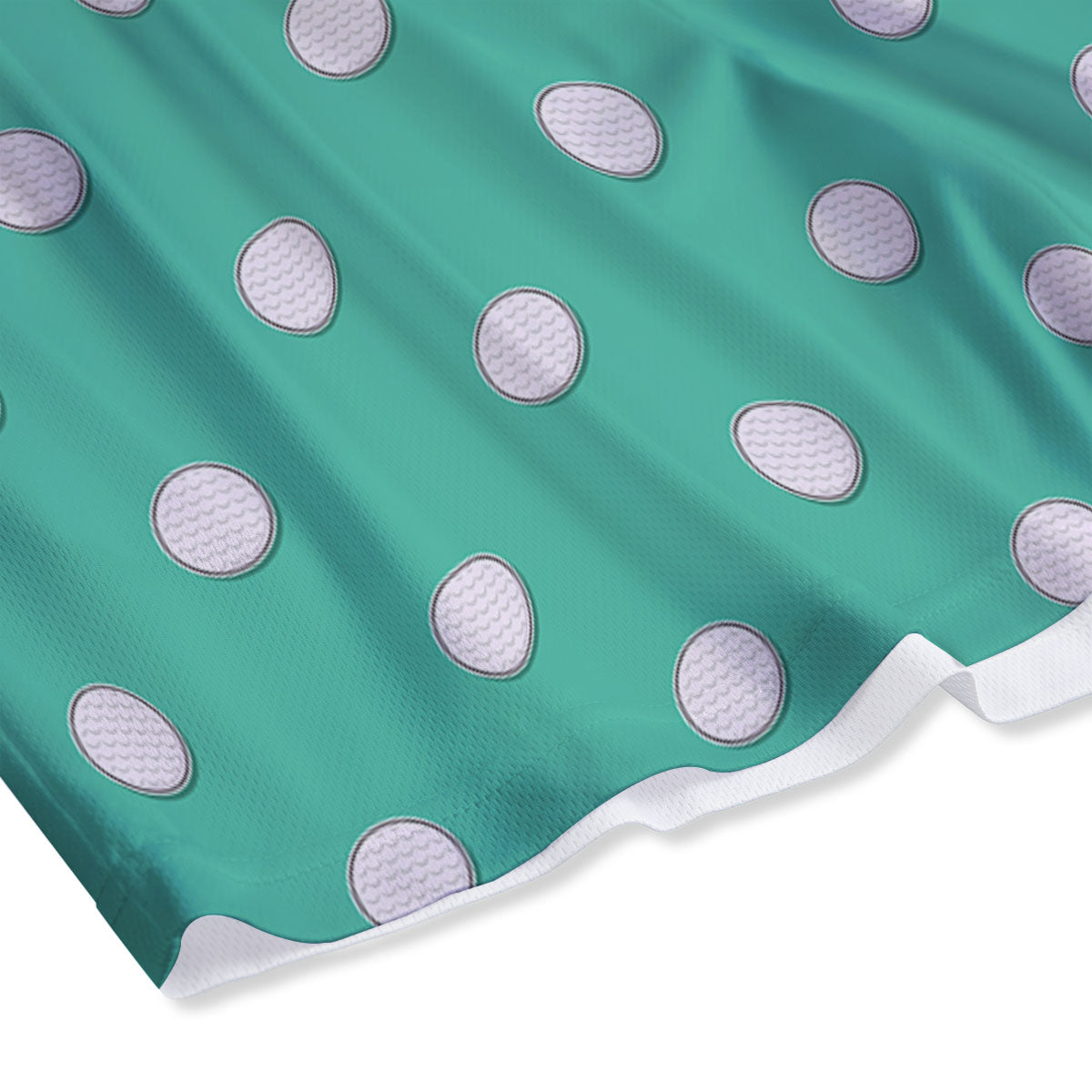 Golf Ball Print Pattern Mesh Shorts-grizzshop