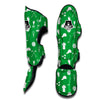 Golf Green Pattern Print Muay Thai Shin Guards-grizzshop