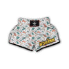 Golf Pattern Print Muay Thai Boxing Shorts-grizzshop