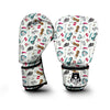 Golf Print Pattern Boxing Gloves-grizzshop