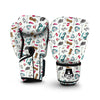 Golf Print Pattern Boxing Gloves-grizzshop