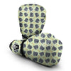 Gorilla Banana Pattern Print Boxing Gloves-grizzshop