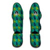 Gorilla Print Pattern Muay Thai Shin Guards-grizzshop