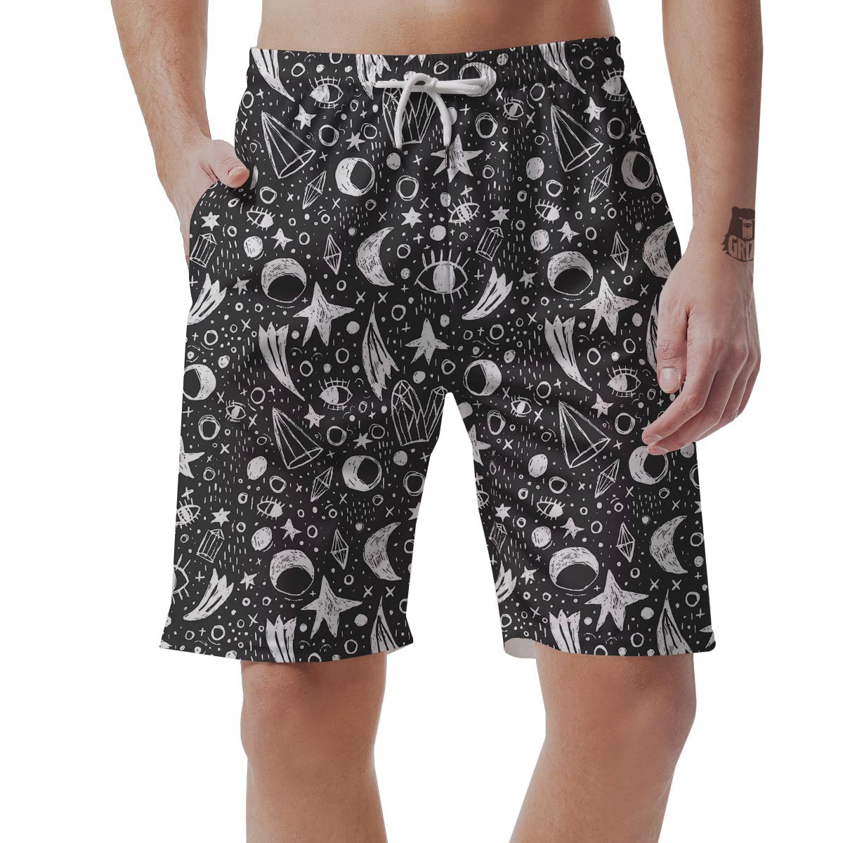 Gothic Witchcraft Men's Shorts-grizzshop