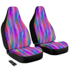 Gradient Psychedelic Print Pattern Car Seat Covers-grizzshop