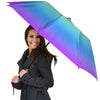 Gradient Rainbow Print Pattern Umbrella-grizzshop