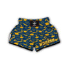 Graduation Pattern Print Muay Thai Boxing Shorts-grizzshop