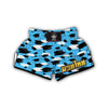 Graduation Print Pattern Muay Thai Boxing Shorts-grizzshop