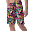 Graffiti Abstract Hiphop Lip Men's Shorts-grizzshop