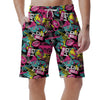 Graffiti Abstract Hiphop Lip Men's Shorts-grizzshop