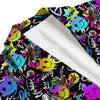 Graffiti Colorful Emoji Faces Print Pattern Men's Blazer-grizzshop