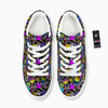 Graffiti Colorful Emoji Faces Print Pattern Platform Shoes-grizzshop