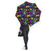 Graffiti Colorful Emoji Faces Print Pattern Umbrella-grizzshop