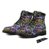 Graffiti Colorful Print Pattern Boots-grizzshop