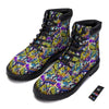 Graffiti Colorful Print Pattern Boots-grizzshop