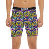 Graffiti Colorful Print Pattern Boxer Briefs-grizzshop