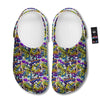 Graffiti Colorful Print Pattern Clog-grizzshop