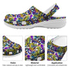 Graffiti Colorful Print Pattern Clog-grizzshop