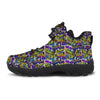 Graffiti Colorful Print Pattern Hiking Shoes-grizzshop