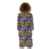 Graffiti Colorful Print Pattern Kimono-grizzshop