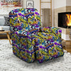 Graffiti Colorful Print Pattern Recliner Slipcover-grizzshop