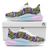 Graffiti Colorful Print Pattern Running Sneakers-grizzshop