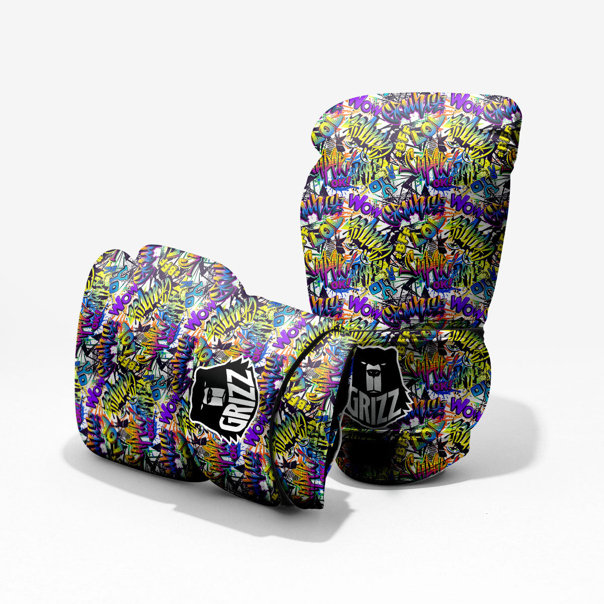 Graffiti Colorful Print Pattern Pro Boxing Glove