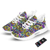 Graffiti Colorful Print Pattern Tennis Shoes-grizzshop