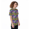 Graffiti Colorful Print Pattern Women's Golf Shirts-grizzshop