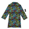 Graffiti Funky Print Pattern Bathrobe-grizzshop