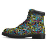 Graffiti Funky Print Pattern Boots-grizzshop